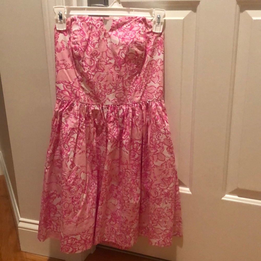 Lilly Pulitzer size 0 women’s strapless dress